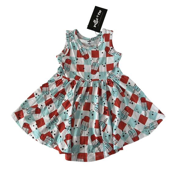 NEW Millie + Roo Bamboo Popsicle Dress - Picture 1 of 6